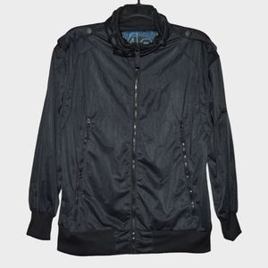 Infringement 48 Raiders Jeans Co Men’s Black Full Zip Up Jacket Size XL
